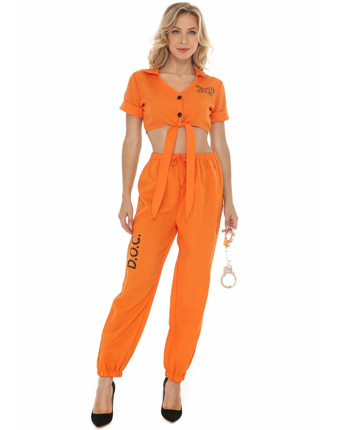 Prisoner /inmate Costume Set