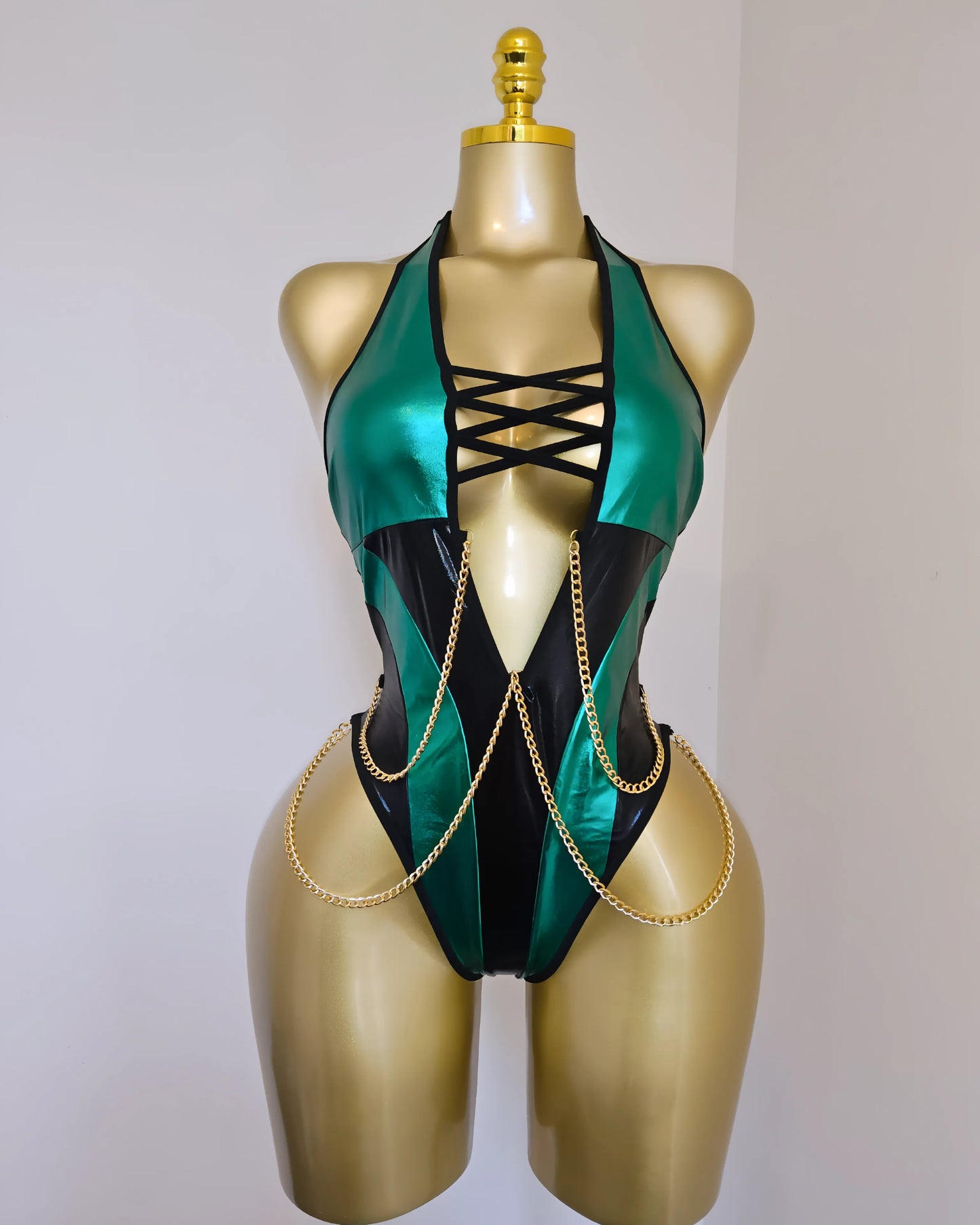 Emerald ninja Costume Set π