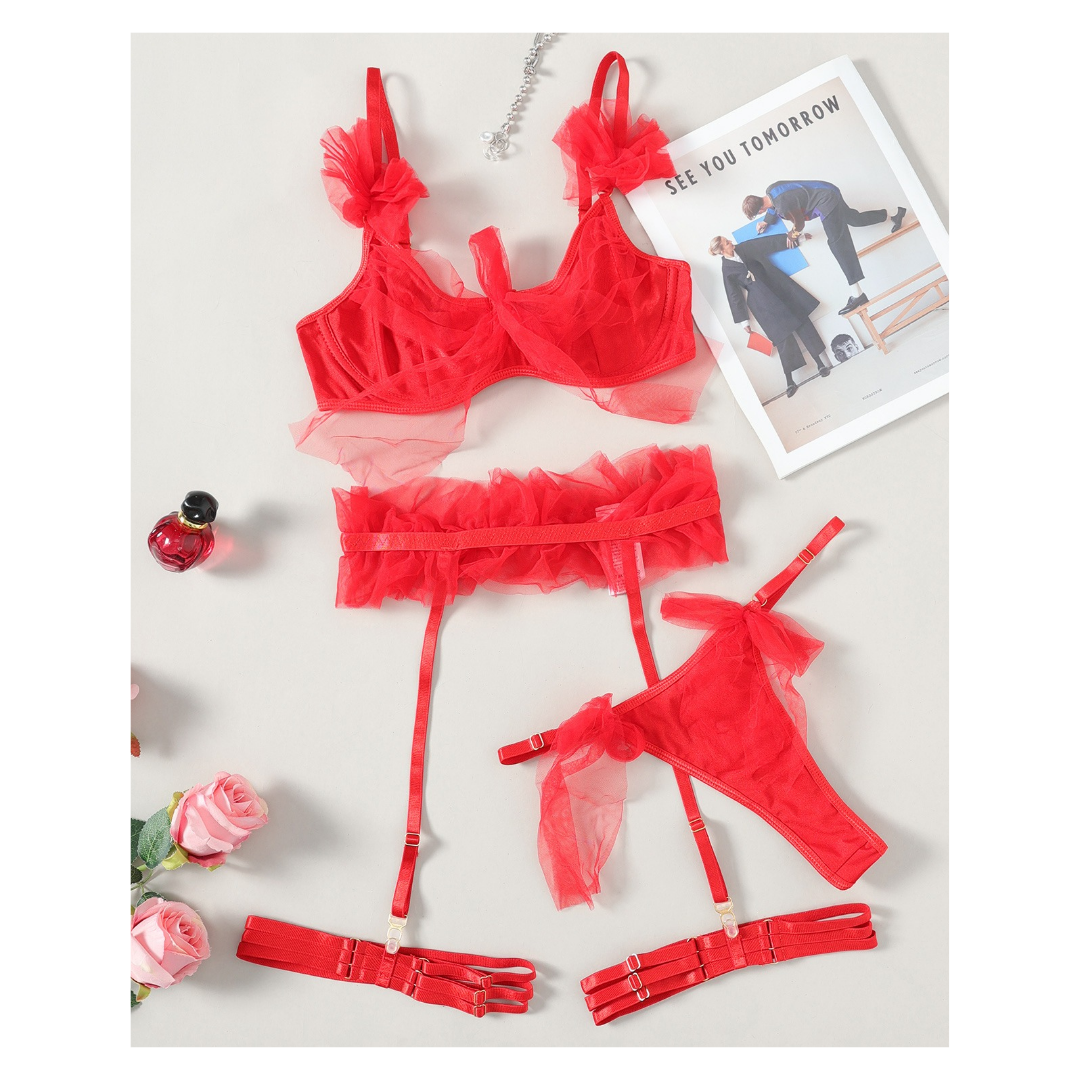 LUXE BELLE GARTER SET
