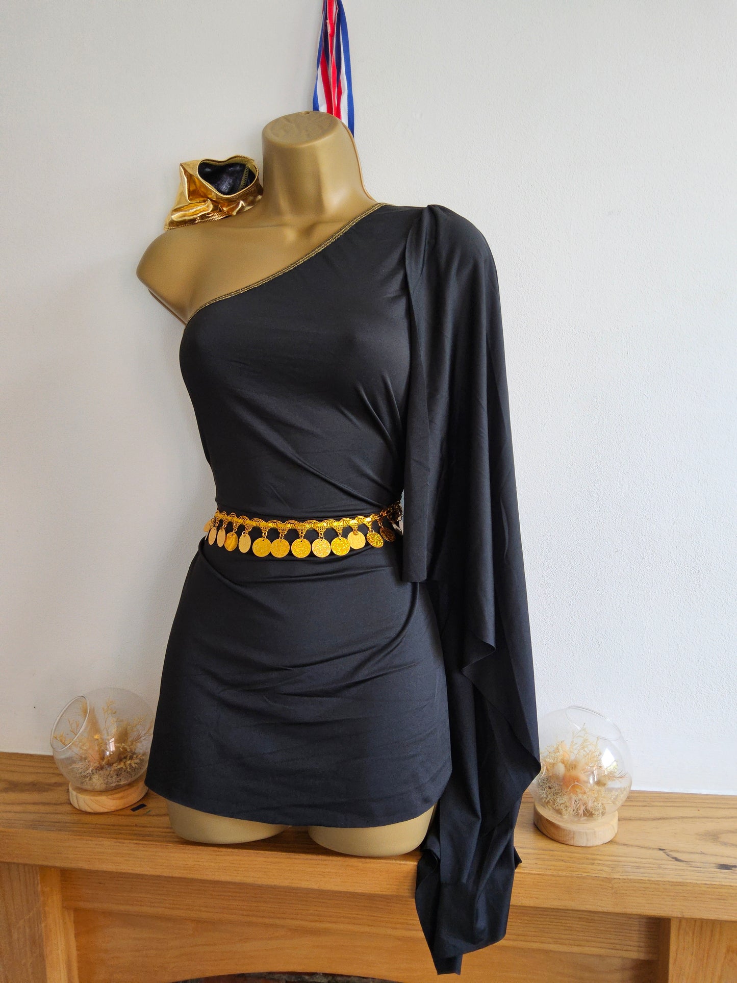 Golden goddess Costume set