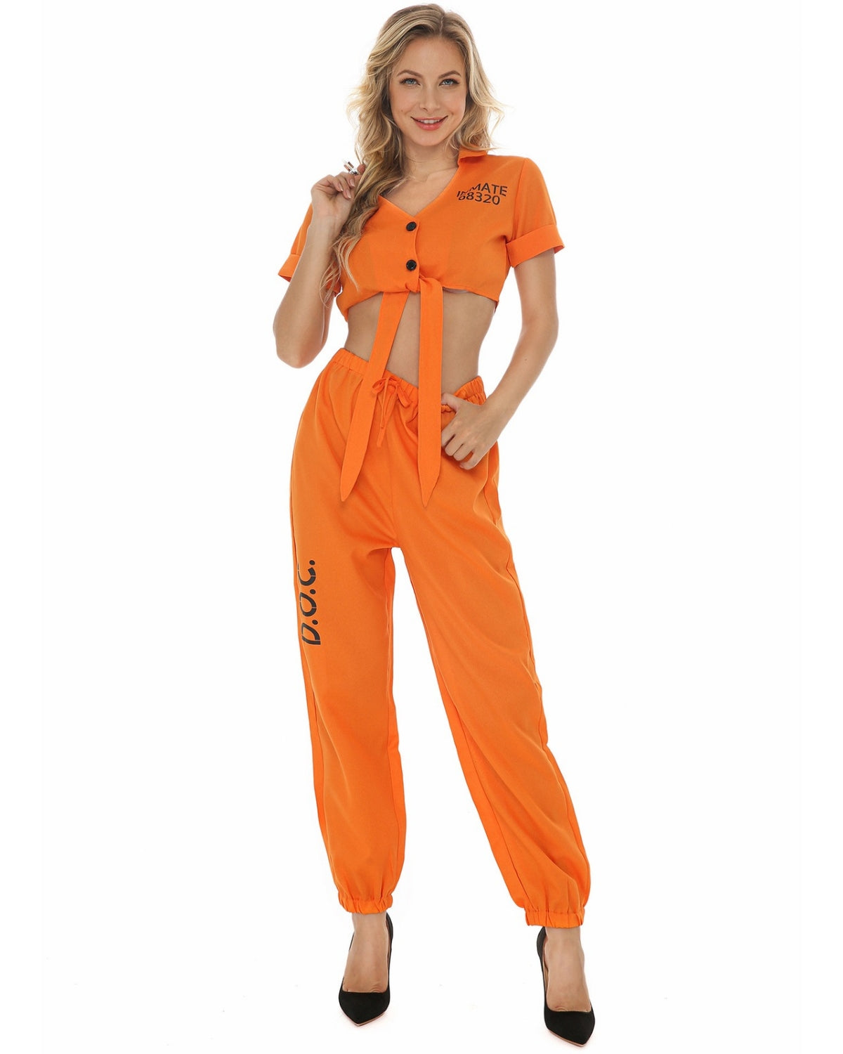 Prisoner /inmate Costume Set
