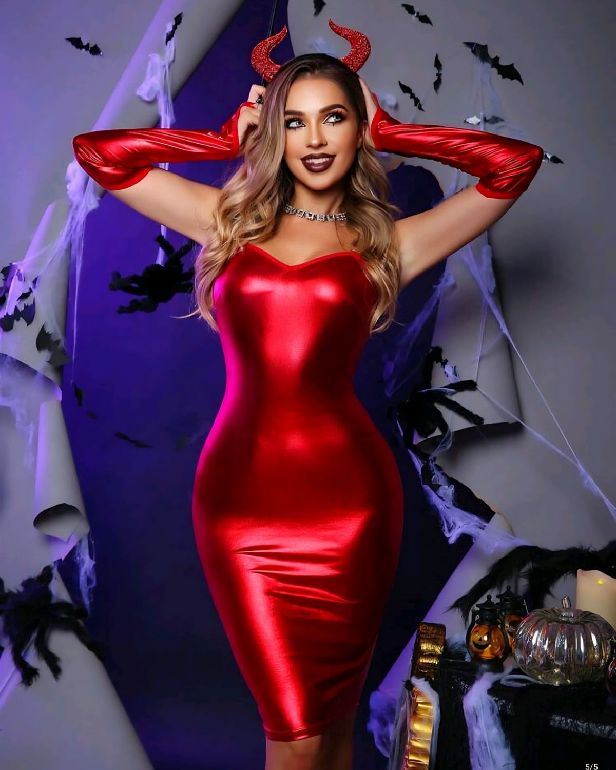 Midnight devil Costume set