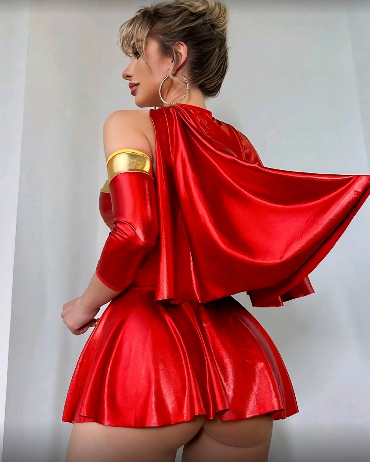 Scarlet superhero ccostume set