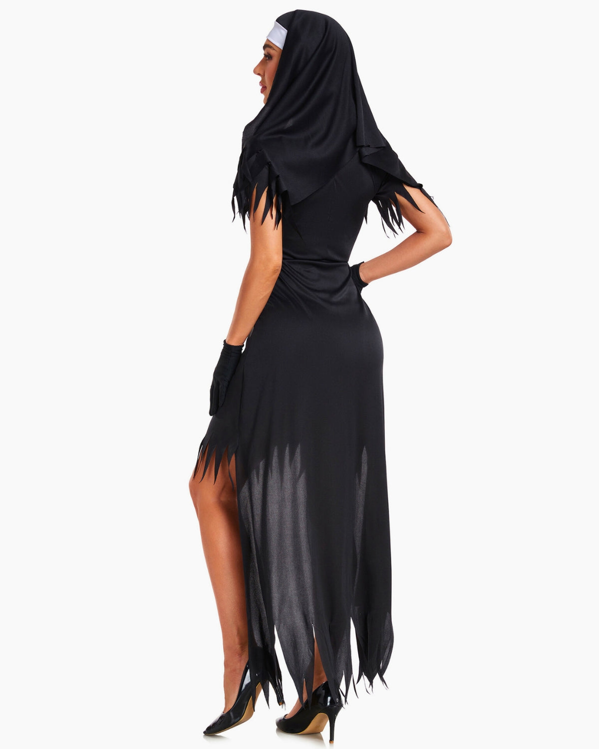 Haunted Nun Costume Set 🖤⛓️