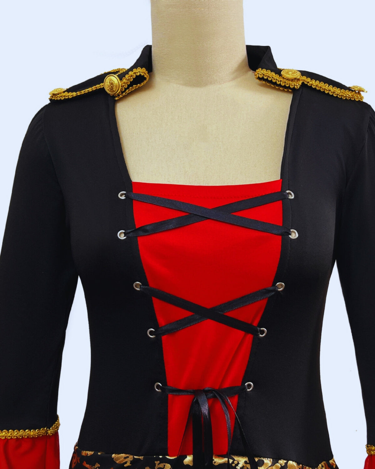 Scarlet Pirate Queen Costume Set ❤️🏴‍☠️