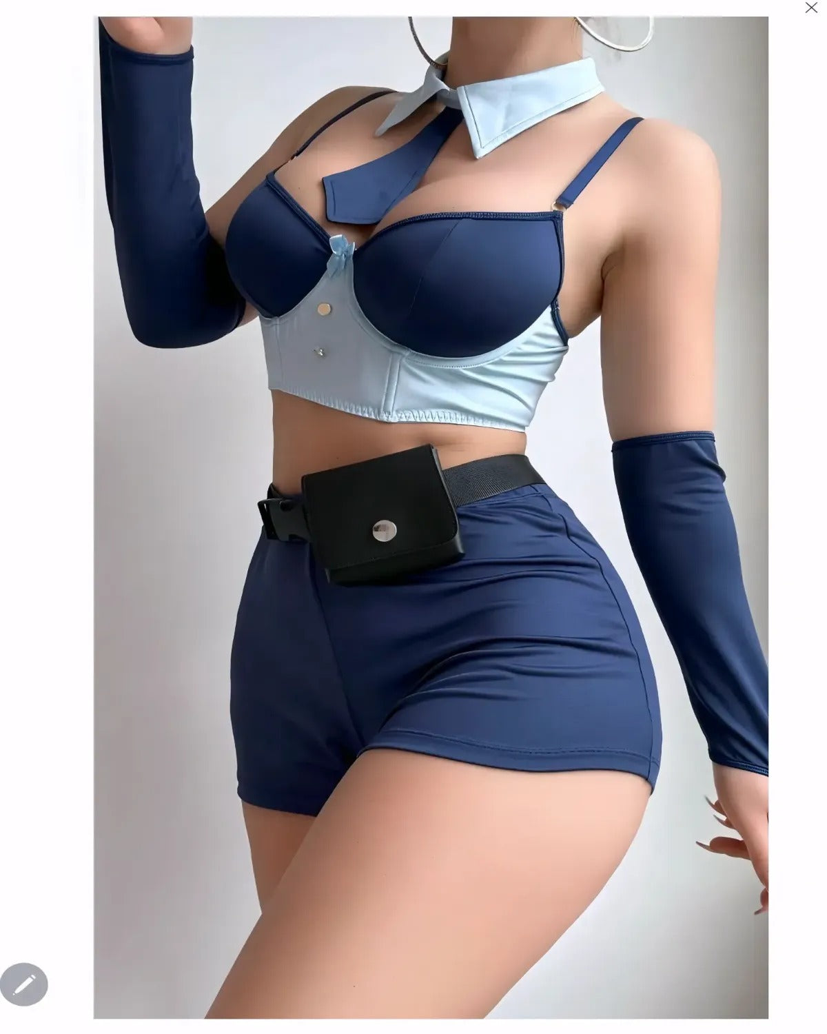 Midnight Officer Roleplay Costume Set 💙